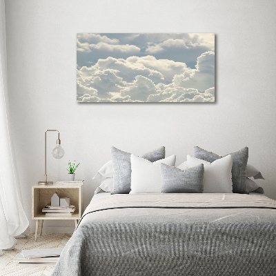 Canvas wall art Clouds