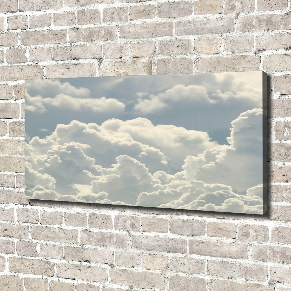 Canvas wall art Clouds