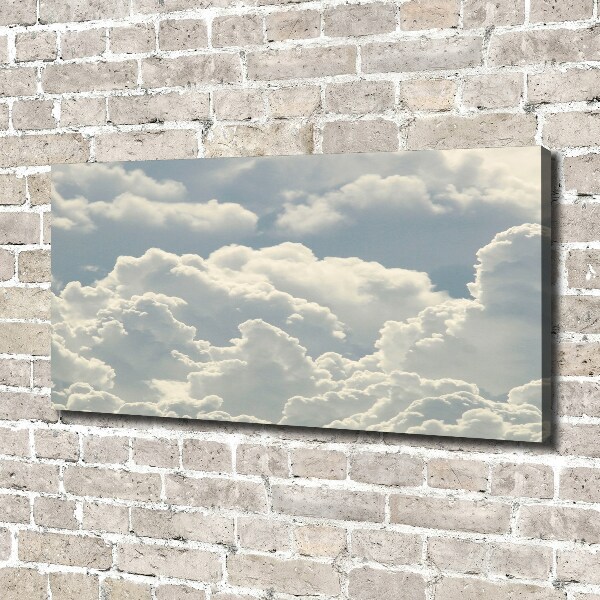 Canvas wall art Clouds