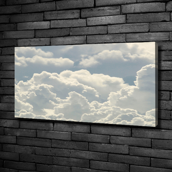 Canvas wall art Clouds