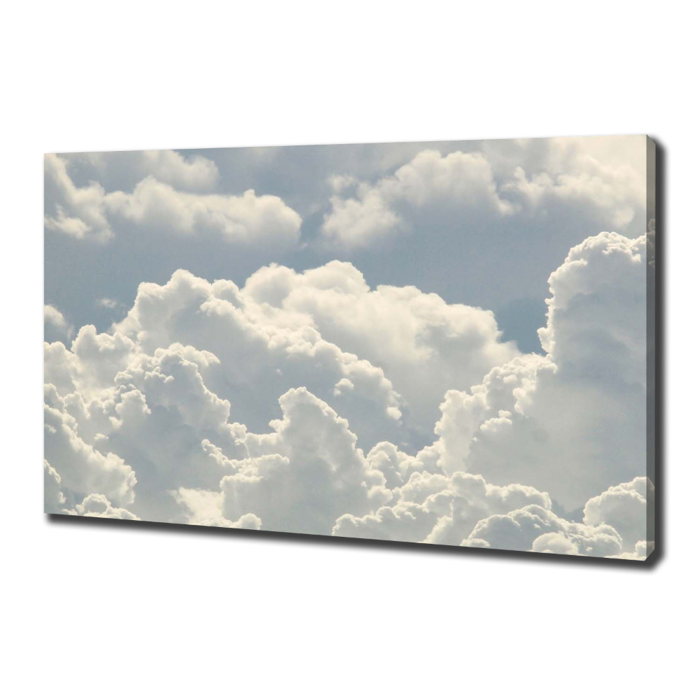 Canvas wall art Clouds