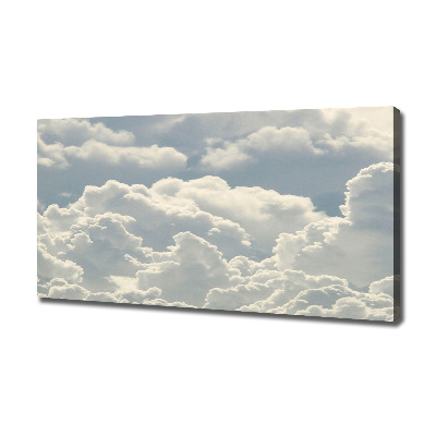 Canvas wall art Clouds