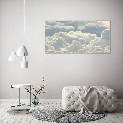 Canvas wall art Clouds