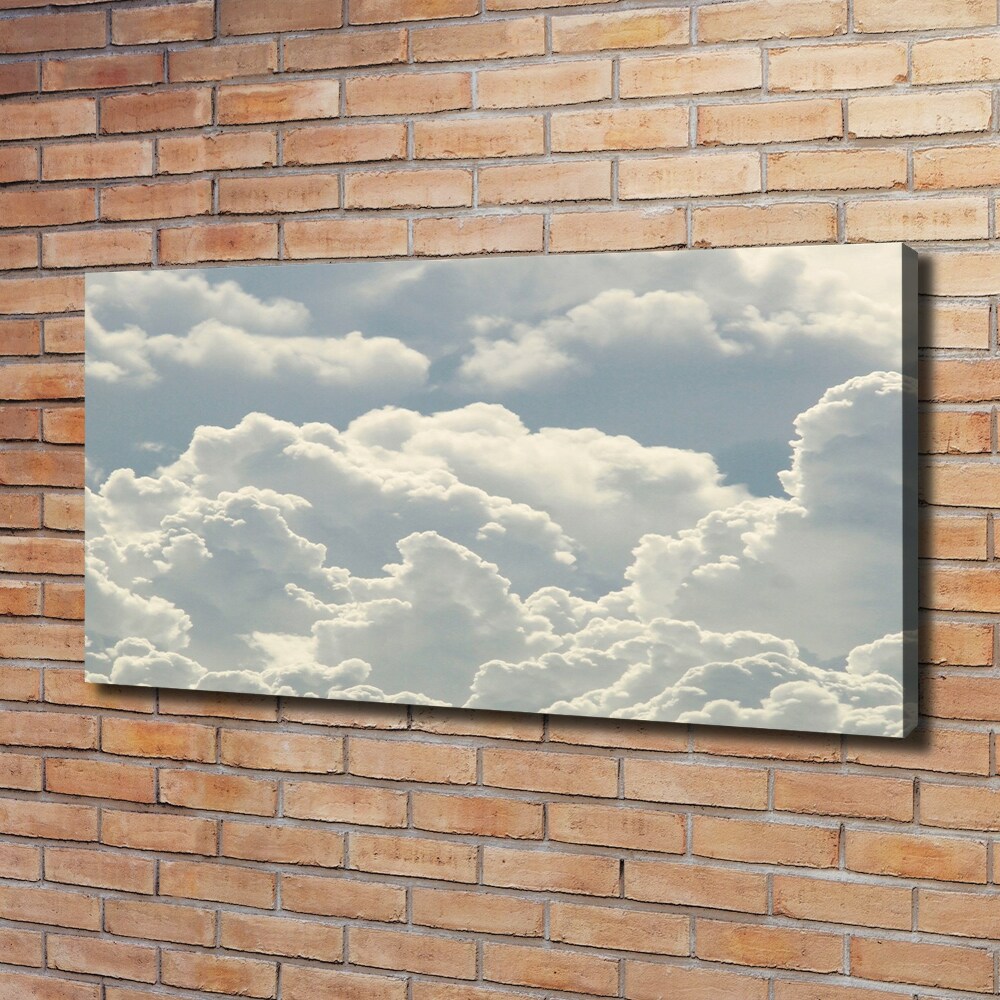 Canvas wall art Clouds