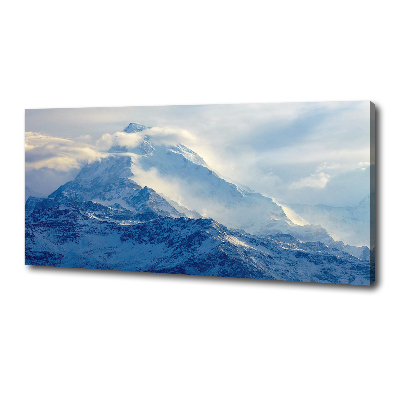 Canvas wall art Mountain peak