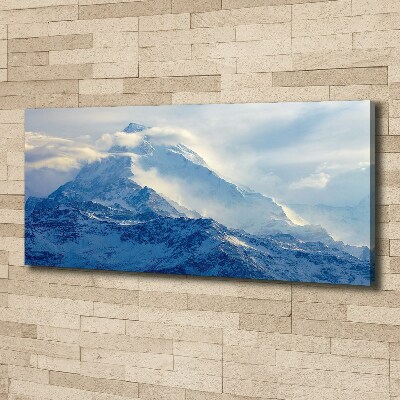 Canvas wall art Mountain peak