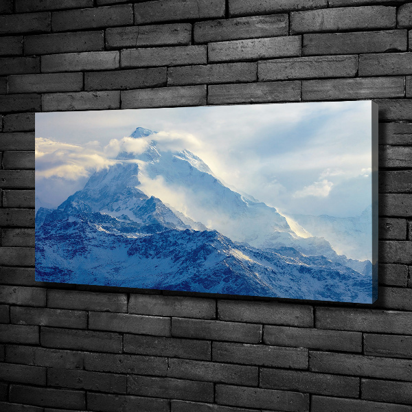 Canvas wall art Mountain peak