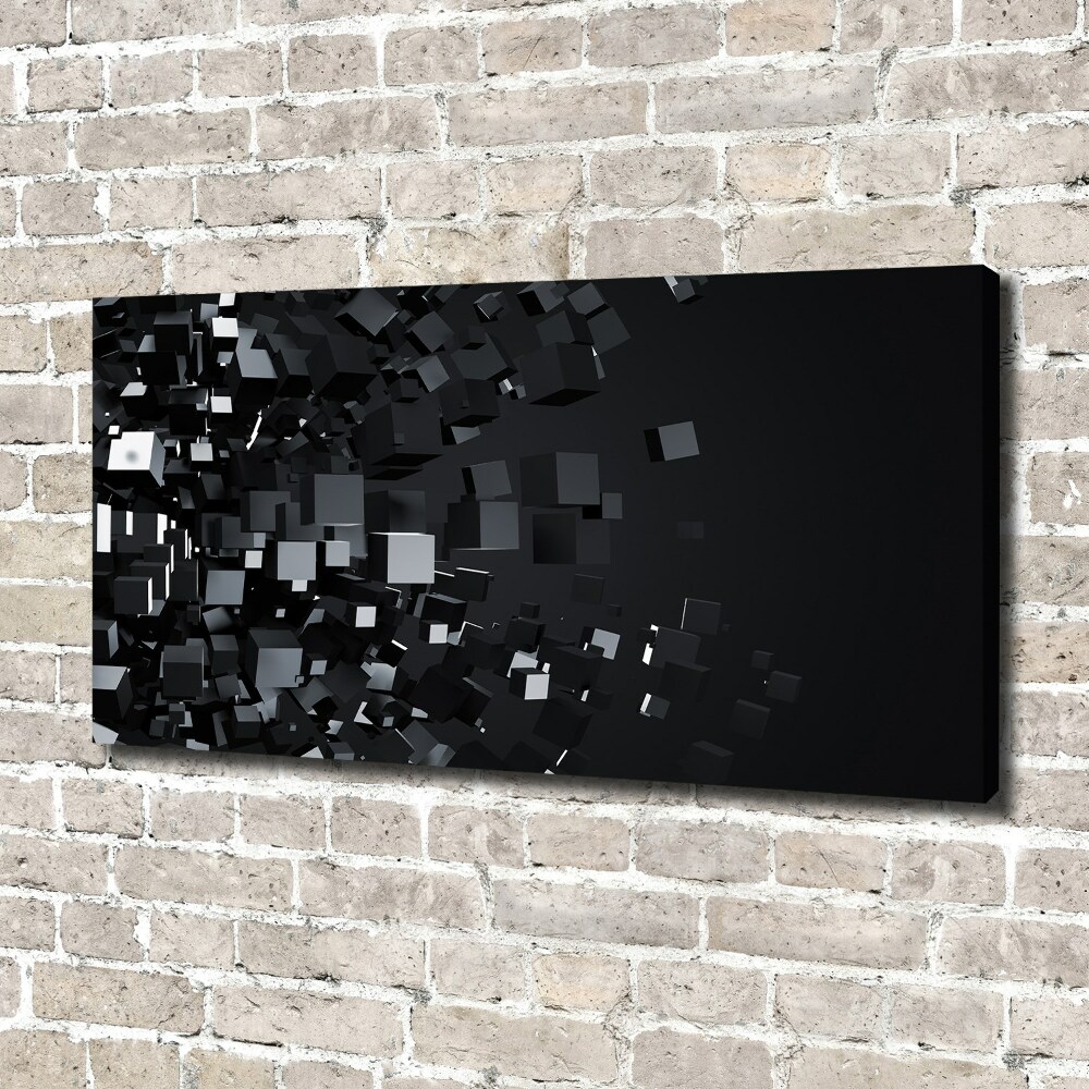 Canvas wall art 3D abstraction