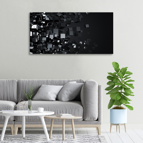 Canvas wall art 3D abstraction