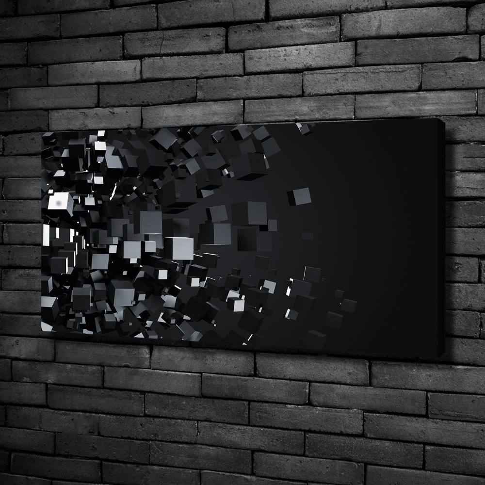 Canvas wall art 3D abstraction