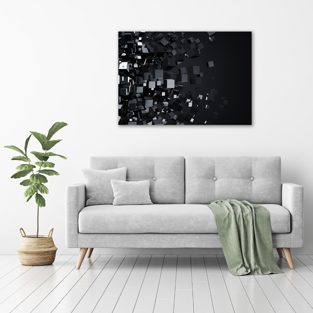 Canvas wall art 3D abstraction