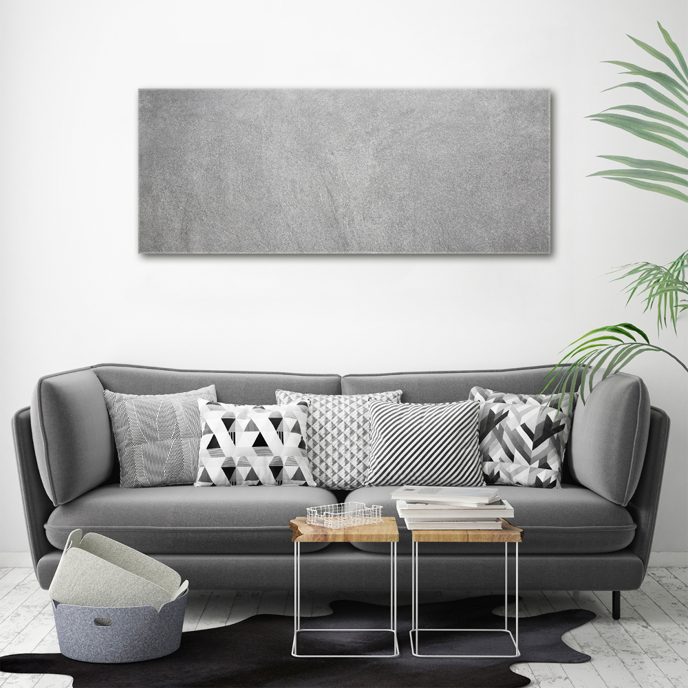 Canvas wall art Gray wall