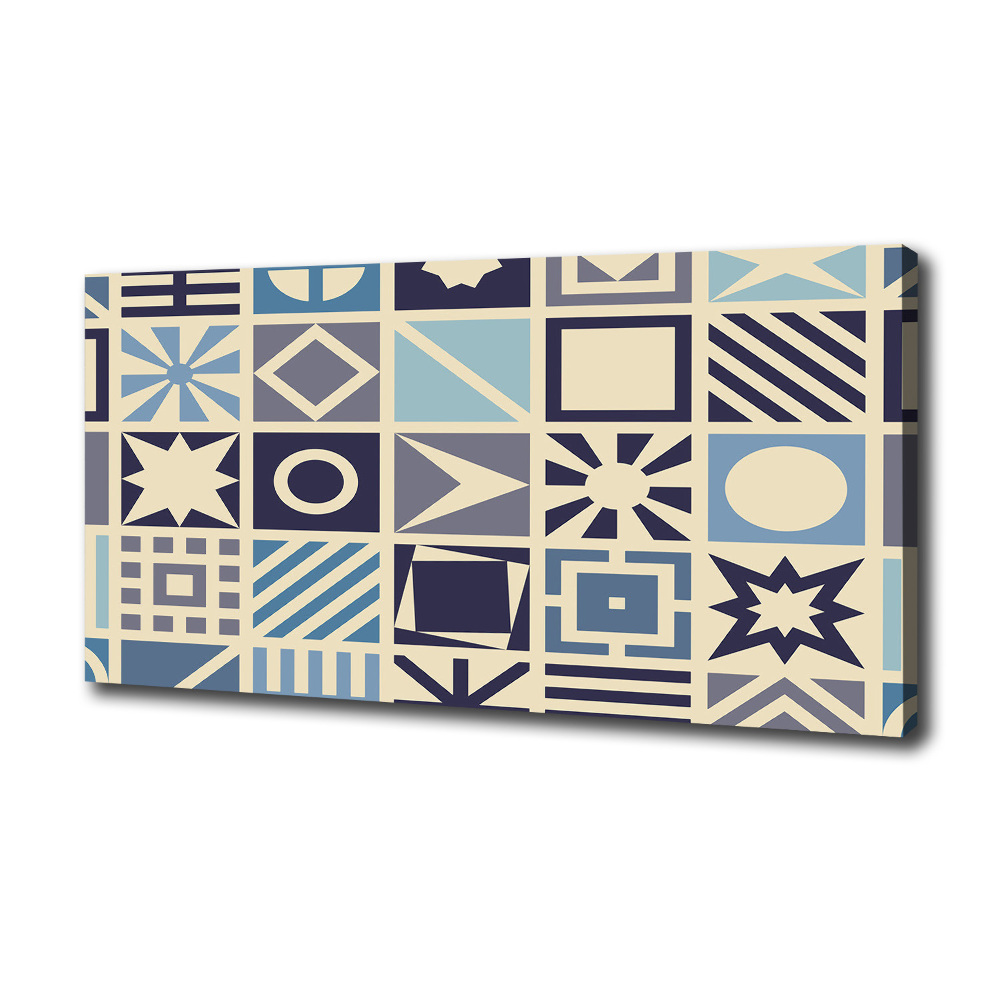 Canvas wall art Geometric background