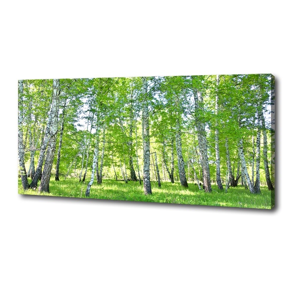 Canvas wall art Birch