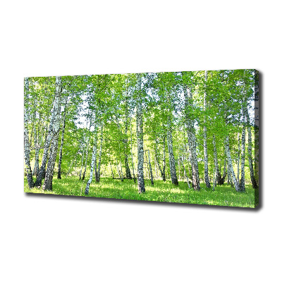 Canvas wall art Birch