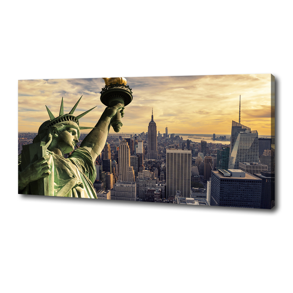 Canvas wall art statue of Liberty