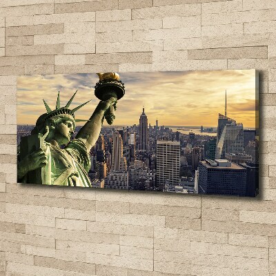 Canvas wall art statue of Liberty