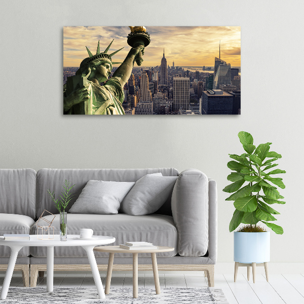 Canvas wall art statue of Liberty