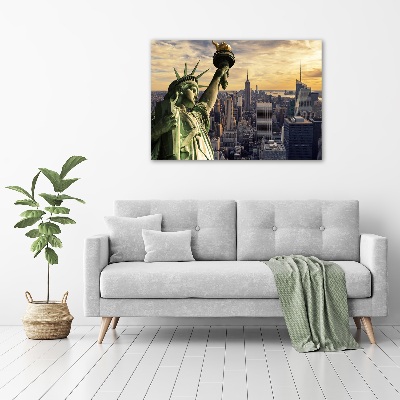 Canvas wall art statue of Liberty