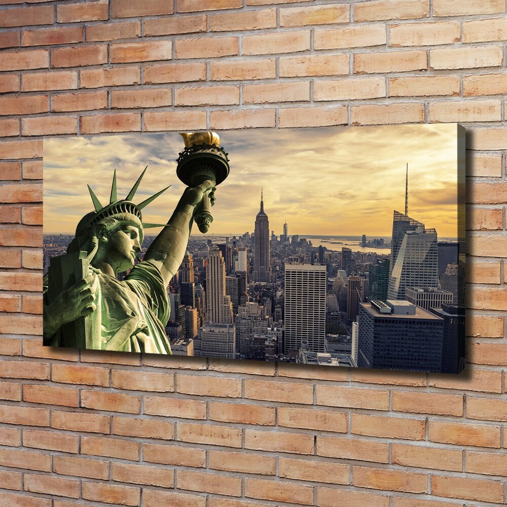 Canvas wall art statue of Liberty