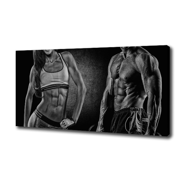 Canvas wall art Muscle structure