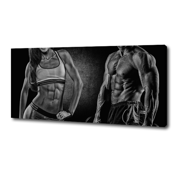 Canvas wall art Muscle structure