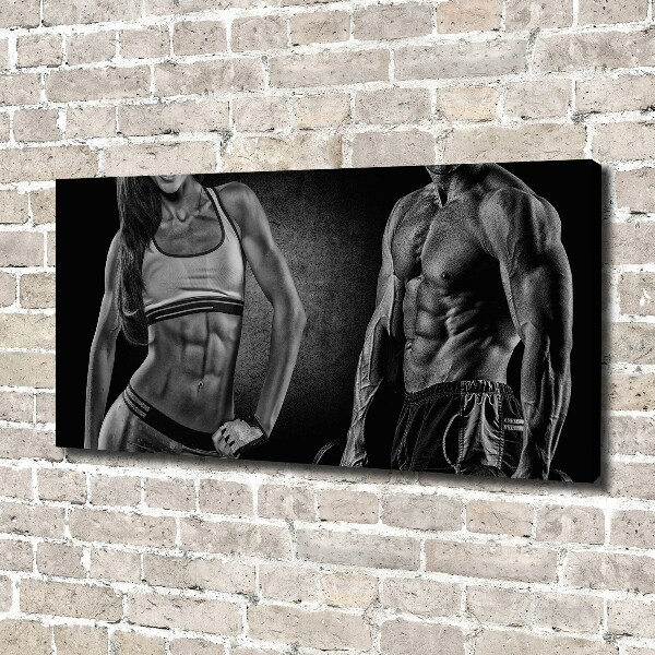 Canvas wall art Muscle structure