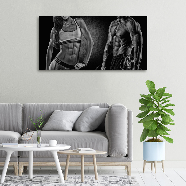 Canvas wall art Muscle structure