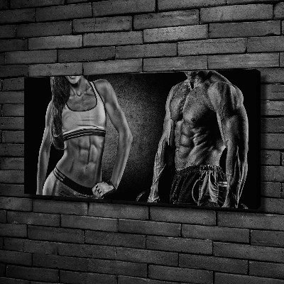 Canvas wall art Muscle structure