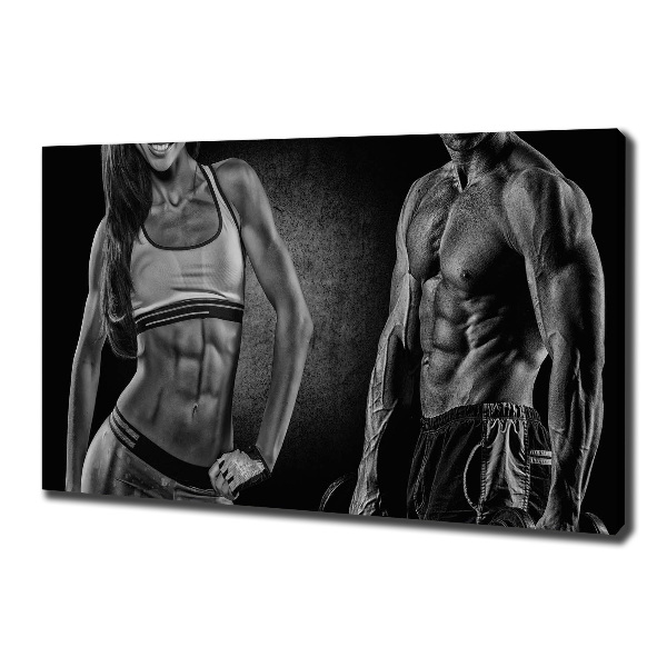 Canvas wall art Muscle structure