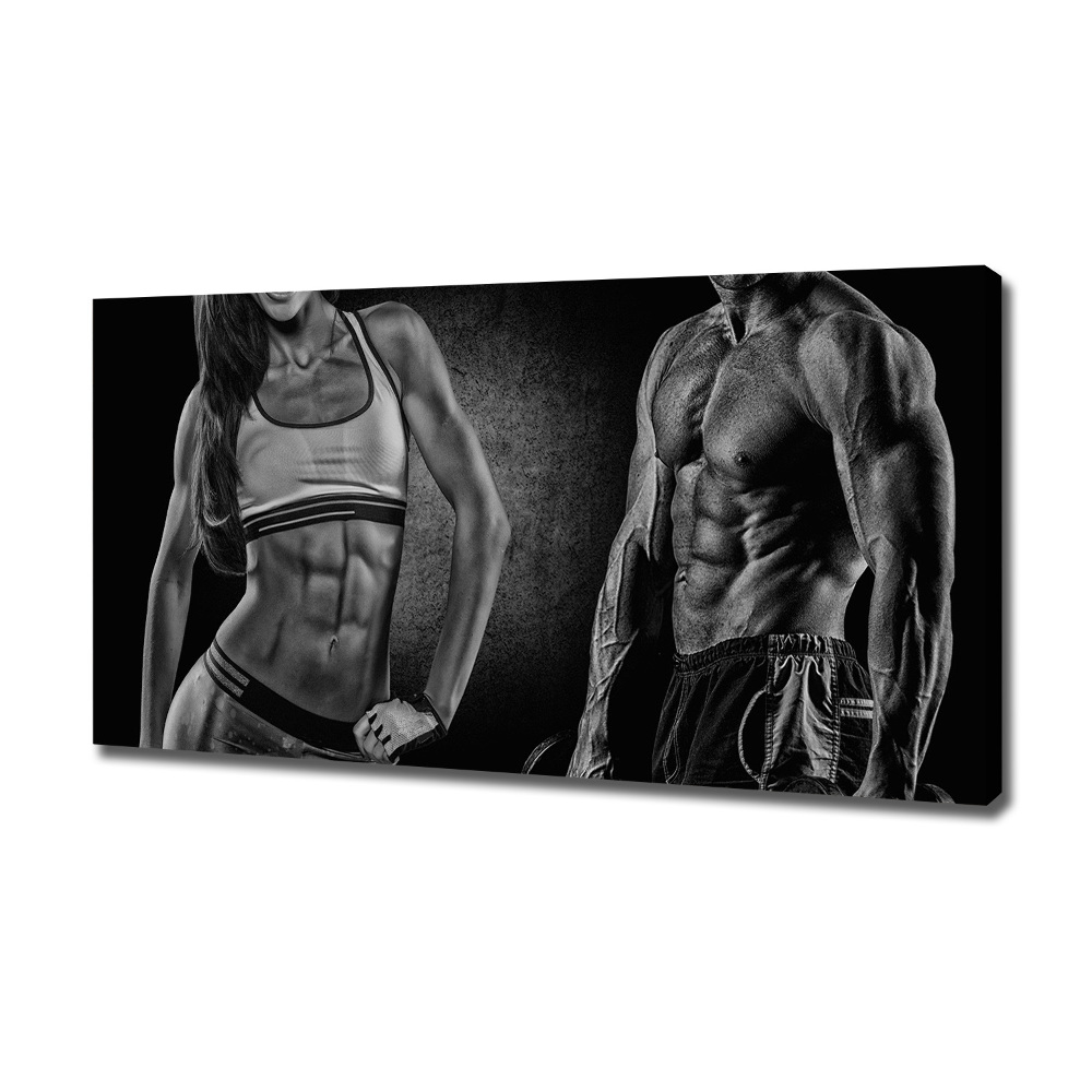 Canvas wall art Muscle structure