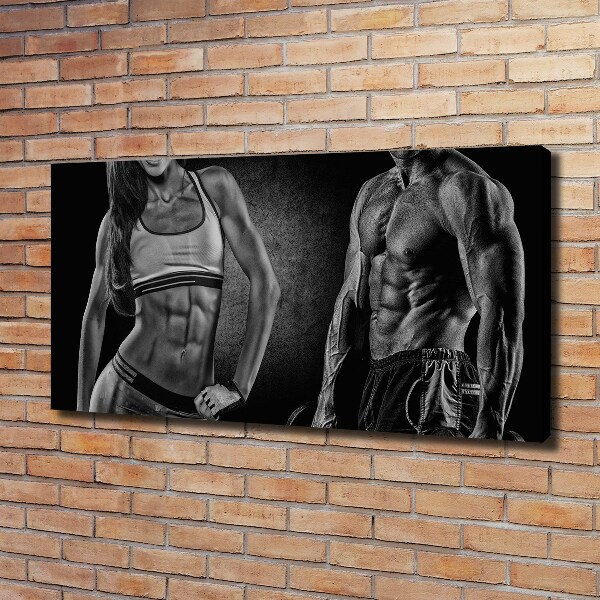 Canvas wall art Muscle structure