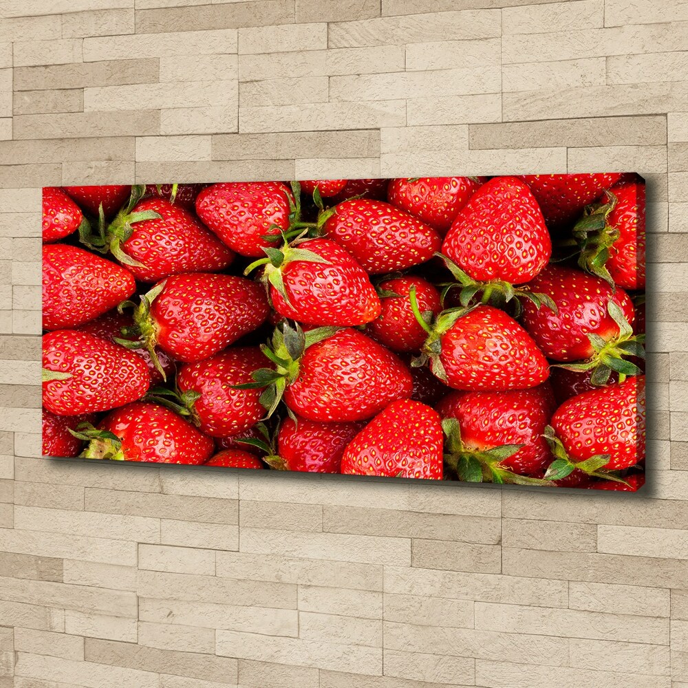 Canvas wall art Strawberries