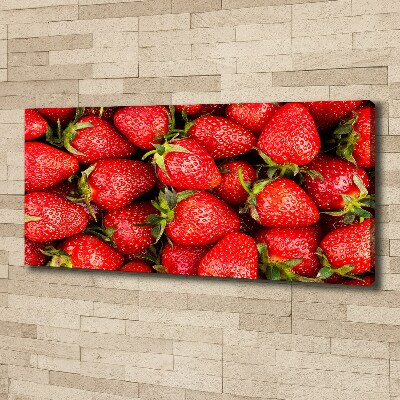 Canvas wall art Strawberries