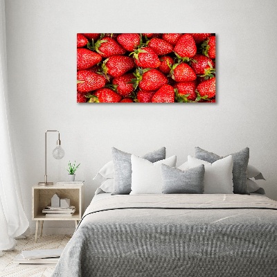 Canvas wall art Strawberries