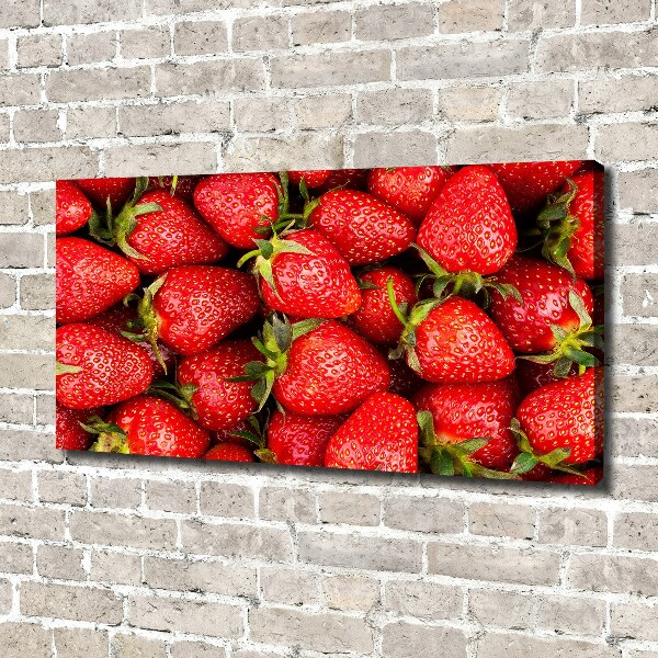 Canvas wall art Strawberries