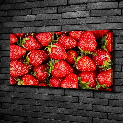 Canvas wall art Strawberries