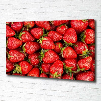 Canvas wall art Strawberries