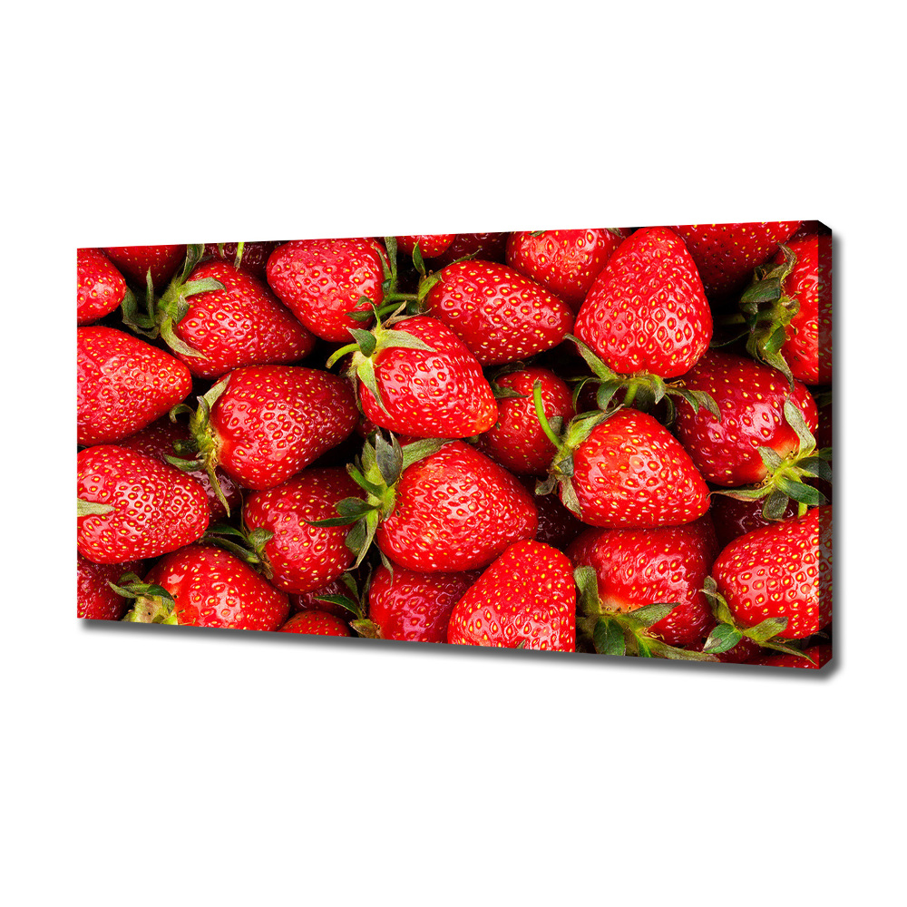 Canvas wall art Strawberries