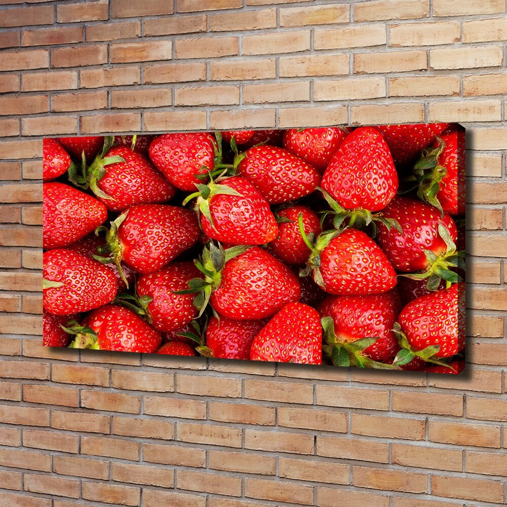 Canvas wall art Strawberries