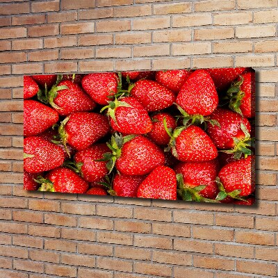 Canvas wall art Strawberries