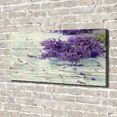 Canvas wall art Lavender