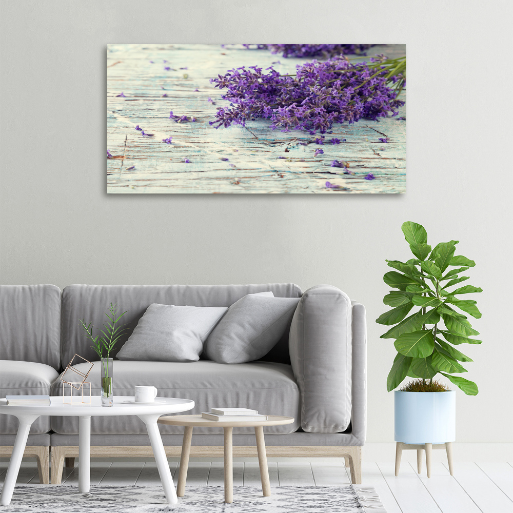 Canvas wall art Lavender