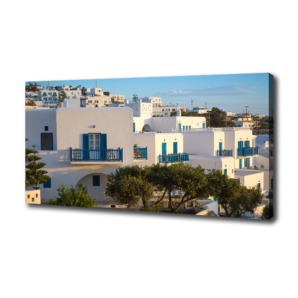 Canvas wall art Mykonos Greece