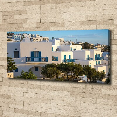 Canvas wall art Mykonos Greece