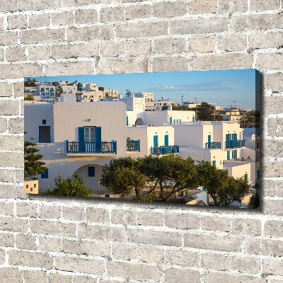 Canvas wall art Mykonos Greece