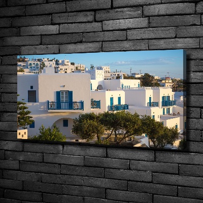 Canvas wall art Mykonos Greece