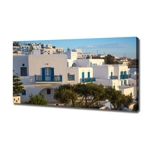 Canvas wall art Mykonos Greece