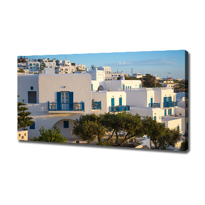 Canvas wall art Mykonos Greece