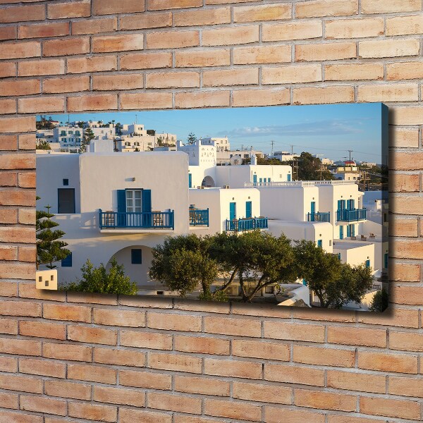 Canvas wall art Mykonos Greece